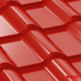 Bilka Balcanic&nbsp;Tigla Metalica&nbsp;0.5&nbsp;mm Rosu Aprins Lucios RAL 3000