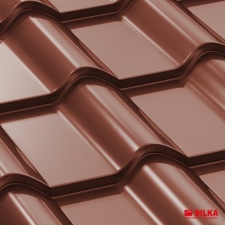 Bilka Balcanic&nbsp;Tigla Metalica&nbsp;0.5&nbsp;mm Maro Ciocolatiu Lucios RAL 8017