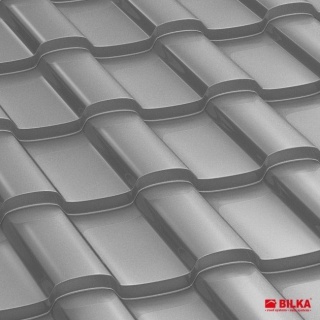 Bilka Iberic Tigla Metalica 0.5 mm Argintiu Lucios RAL 9006