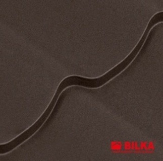 Bilka Clasic Tigla Metalica&nbsp;0.6&nbsp;mm Maro Inchis Mat RAL 8019