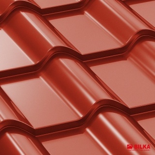 Bilka Balcanic&nbsp;Tigla Metalica&nbsp;0.5&nbsp;mm Rosu&nbsp;Lucios RAL 3011