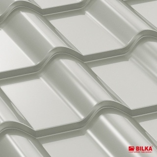 Bilka Balcanic&nbsp;Tigla Metalica&nbsp;0.5&nbsp;mm Gri Alburiu Lucios RAL 9002