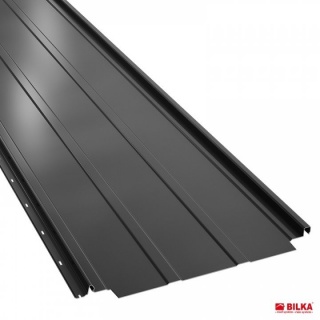 Bilka Retro Panel 0.5 mm Negru Lucios RAL 9005