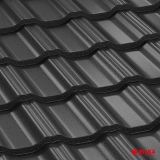 Bilka Gotic Tigla Metalica 0.6 mm Negru Mat RAL 9005