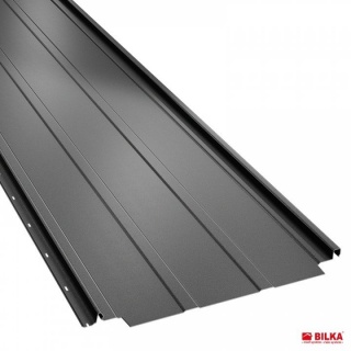 Bilka Retro Panel 0.5 mm Negru Mat RAL 9005