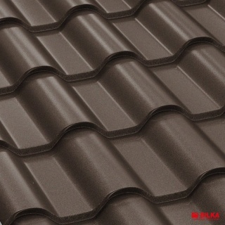 Bilka Romanic Tigla Metalica 0.6 mm Maro Inchis Mat RAL 8019