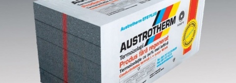 Polistiren expandat Austrotherm EPS 80 1x0.5x0.05 GRAFITAT&nbsp; &nbsp;&nbsp;