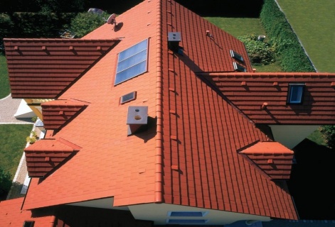 Bramac Tigla Tectura 1/2&nbsp;Rosu Caramiziu Protector