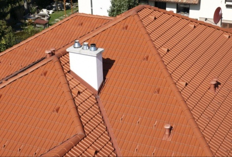 Bramac Tigla Alpina Clasic 1/2 Rosu Caramiziu&nbsp;Protector