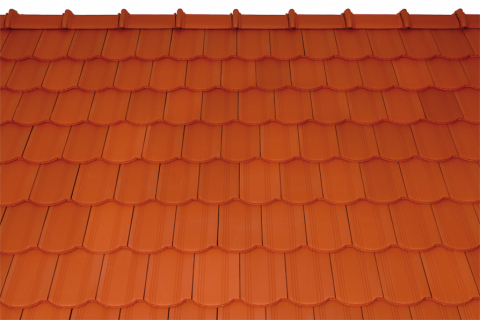 Tondach Tigla de baza Solzi cu Falturi Plus Rosu