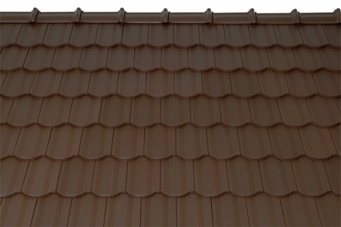 Tondach Tigla de baza Solzi cu Falturi Plus Maro Inchis