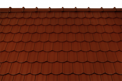 Tondach Tigla de baza Solzi cu Falturi Plus Maro Castaniu