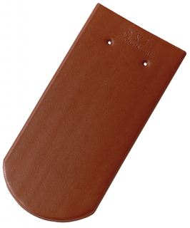 Tondach Tigla de baza Solzi cu Taiere Semicirculara Maro Castaniu