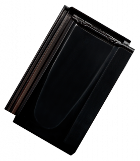 Tondach Tigla de baza Saturn Glazura Amadeus Negru