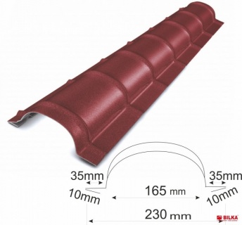 Bilka Coamă Semirotundă Mata 0.6 mm&nbsp;