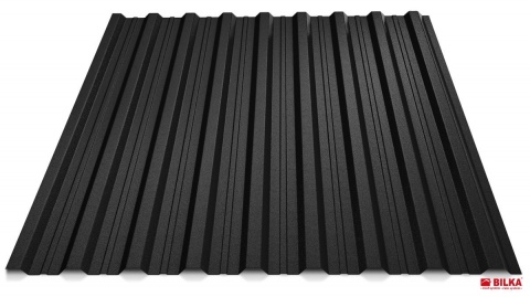 Bilka Tablă Cutată T18 0.6&nbsp;mm Mat Negru RAL 9005