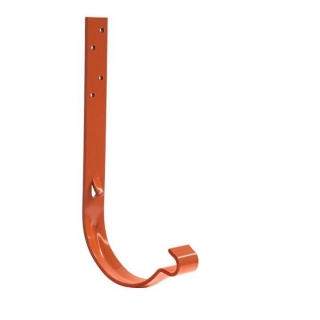Bilka Carlig Jgheab&nbsp;125mm x 210mm&nbsp;0.6&nbsp;mm Lucios Caramiziu&nbsp;RAL 8004
