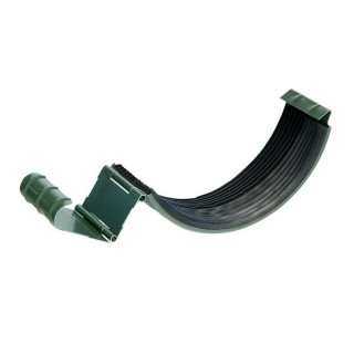 Bilka Element Imbinare&nbsp;Jgheab 125mm&nbsp;0.6&nbsp;mm Lucios Verde&nbsp;RAL 6020