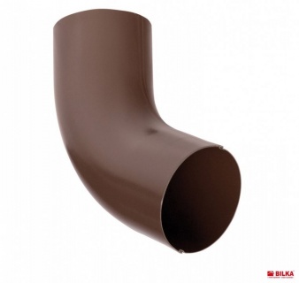 Bilka Cot 60 grade 90mm 0.6&nbsp;mm Lucios Maro&nbsp;RAL 8017