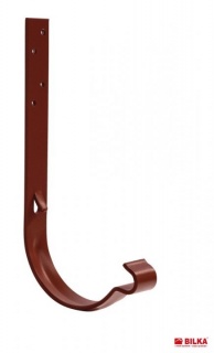 Bilka Carlig Jgheab&nbsp;125mm x 210mm&nbsp;0.6&nbsp;mm Lucios Rosu Maroniu RAL 3009
