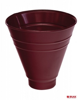 Bilka Palnie Colectoare 90mm 0.6&nbsp;mm Lucios Visniu RAL 3005