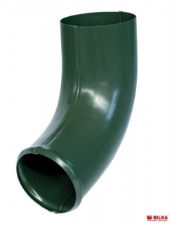 Bilka Cot de Evacuare 90mm 0.6&nbsp;mm Lucios Verde&nbsp;RAL 6020