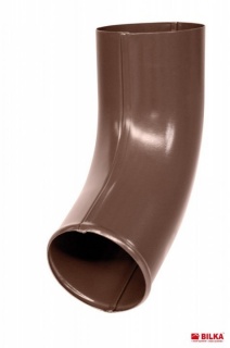 Bilka Cot de Evacuare 90mm 0.6&nbsp;mm Lucios Maro&nbsp;RAL 8017