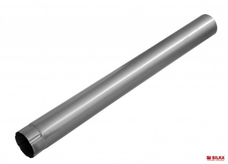 Bilka Prelungitor Intermediar 90mm x 1m 0.6&nbsp;mm Lucios Argintiu RAL 9006