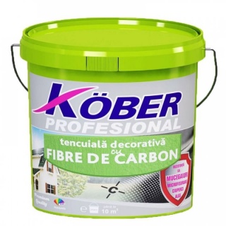 Tencuială cu fibră de carbon "bob de orez" 25KG