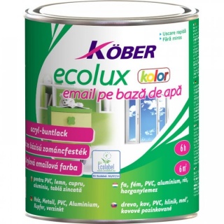 ECOLUX Email ROSU&nbsp;pe bază de apă 0.75L