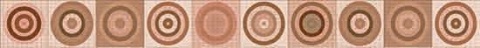 KAI List 5x50 VIOLA&nbsp;CIRCLES BROWN&nbsp;2473